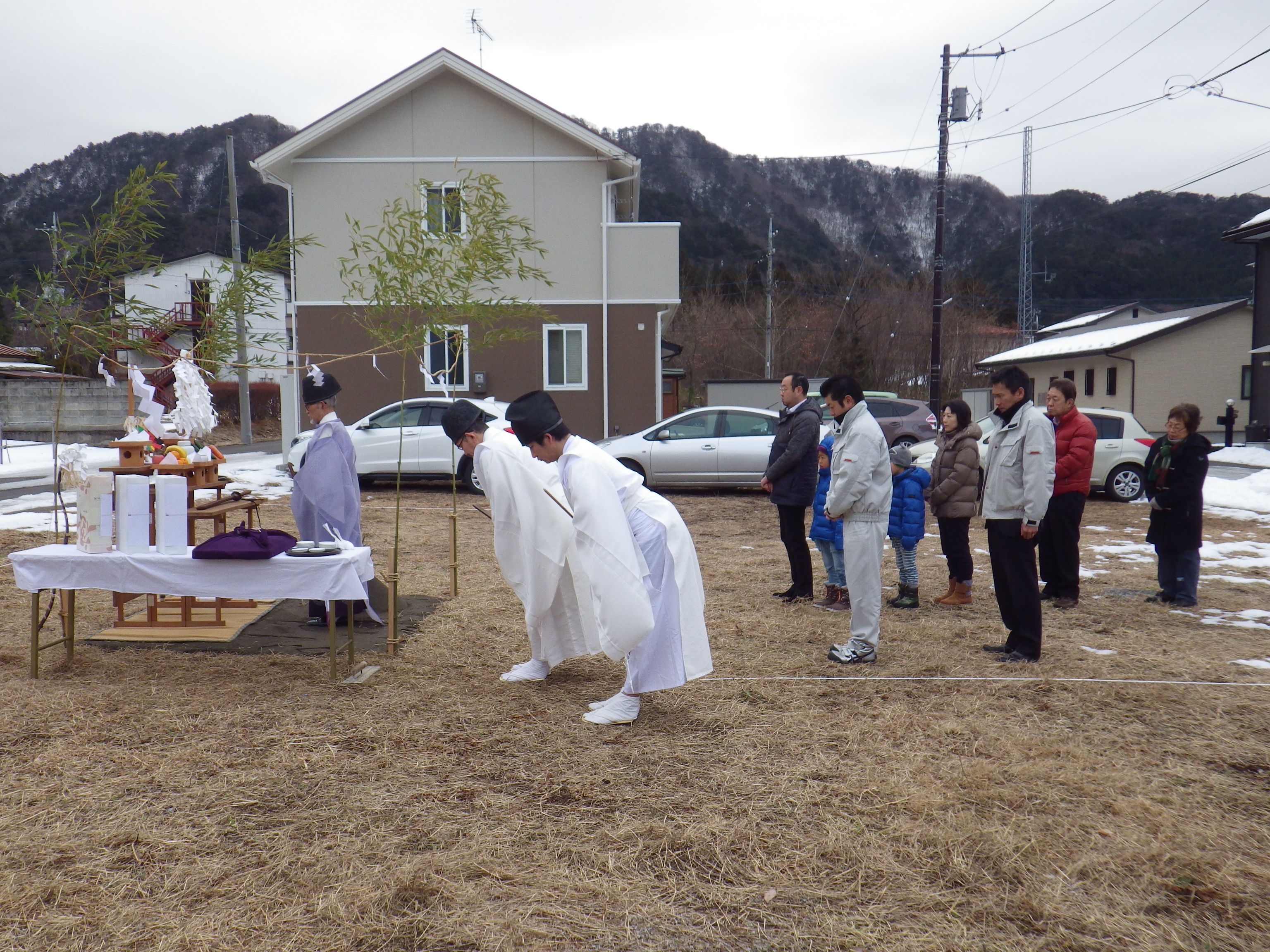 八木沢様邸地鎮祭1